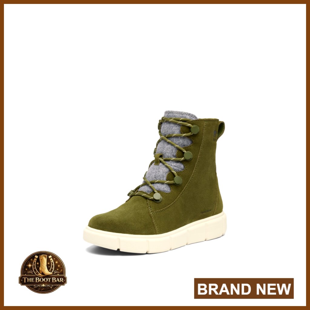 Waterproof Winter Boots With Suede Upper And Eva Midsole